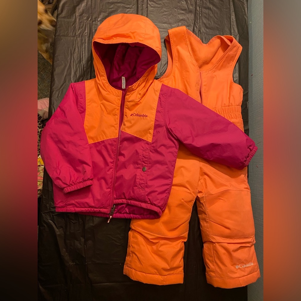 COPY - 2t girls Columbia snowsuit set